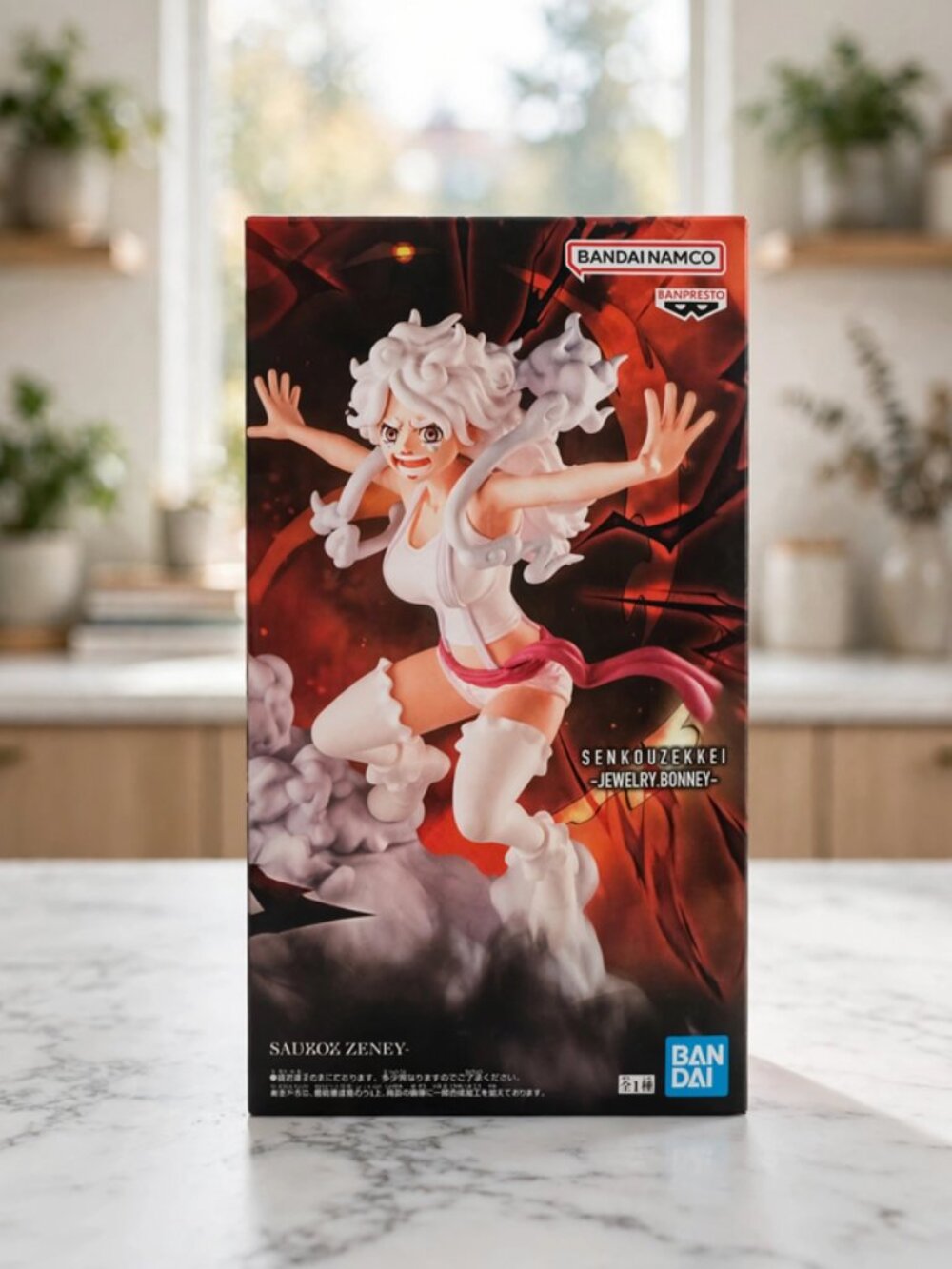 One Piece Jewelry Bonney Figure – Senkouzekkei Gear 5 Nika Form – Banpresto
